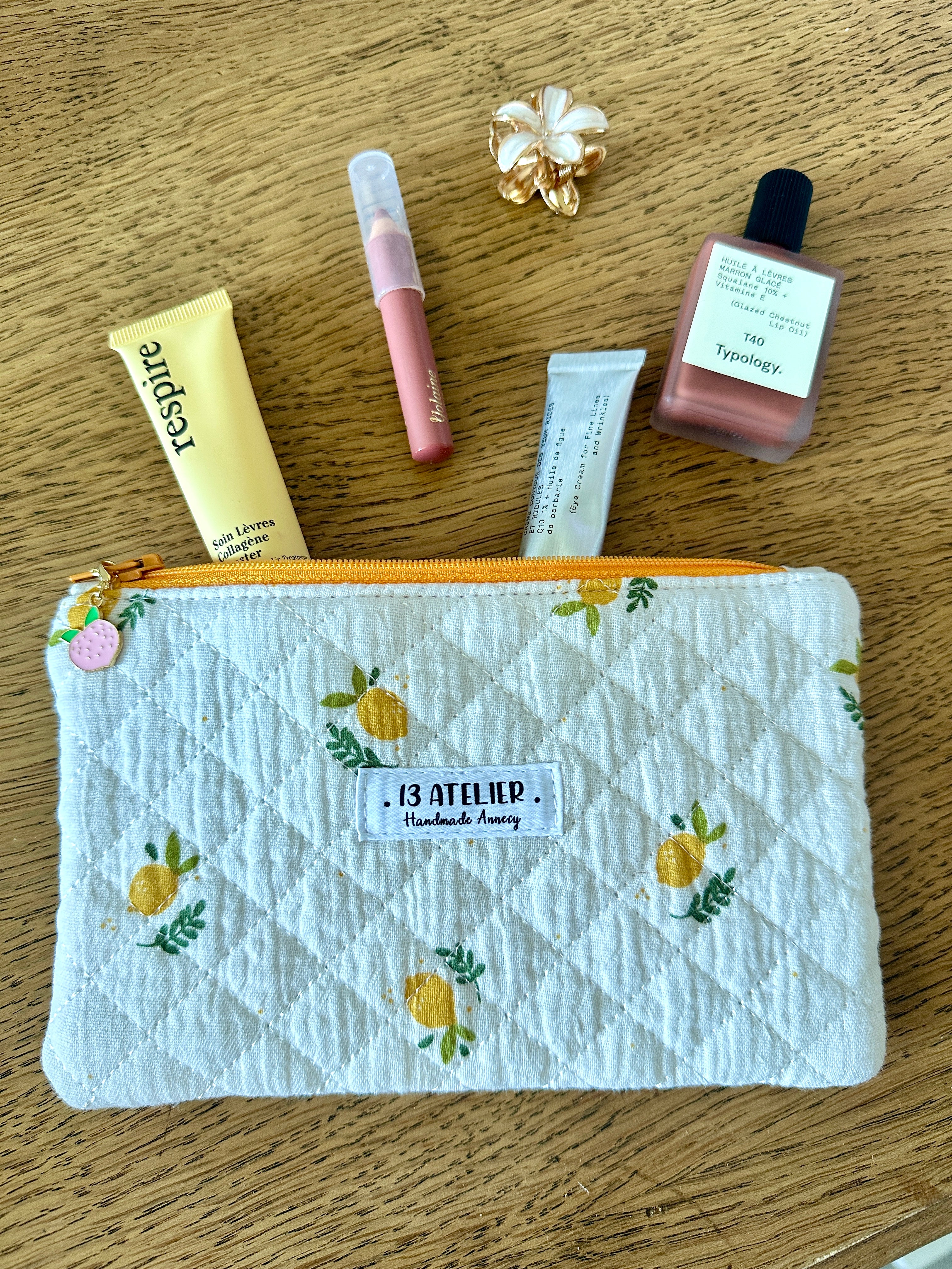 Mini pochette citron