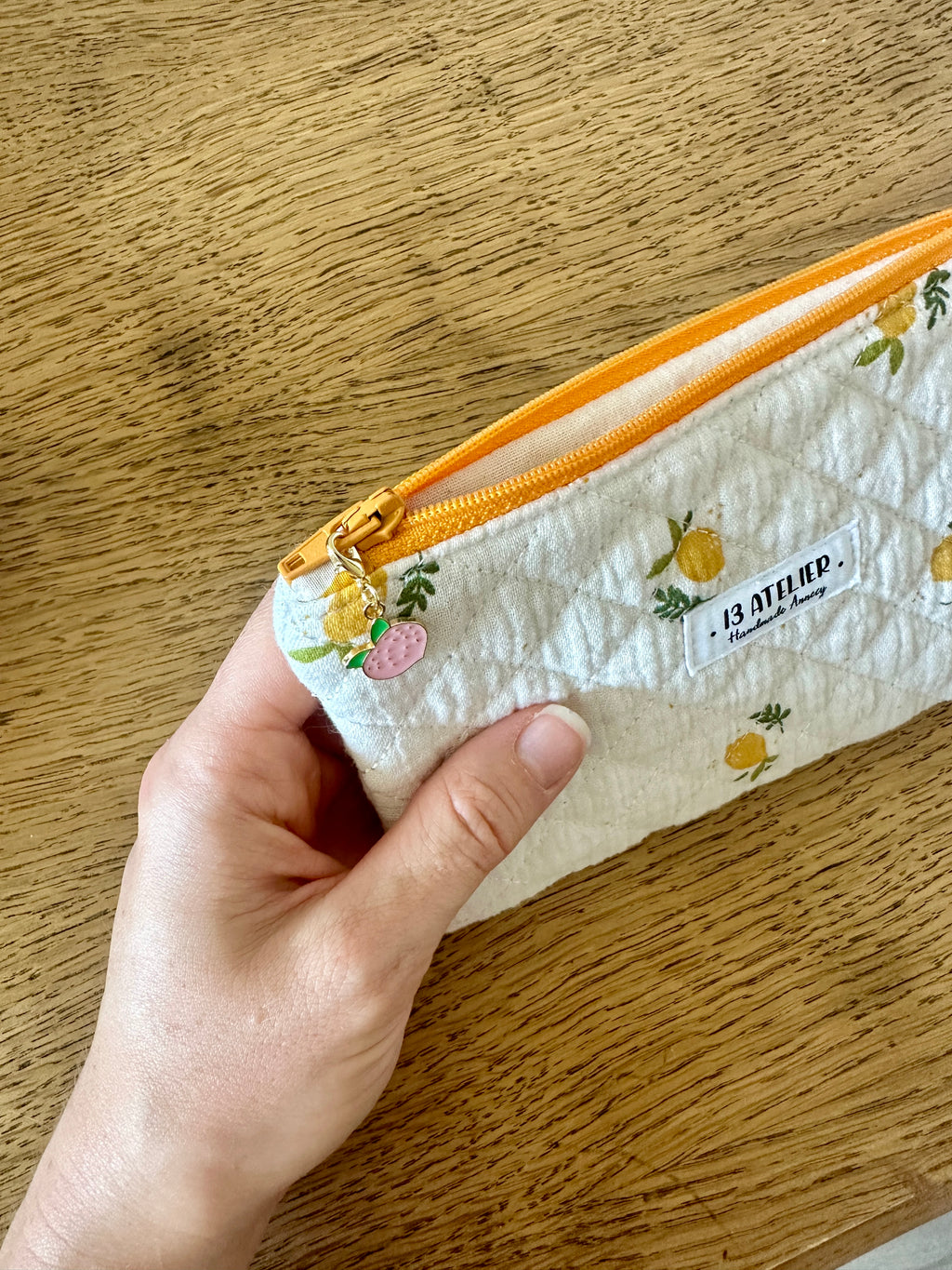 Mini pochette citron
