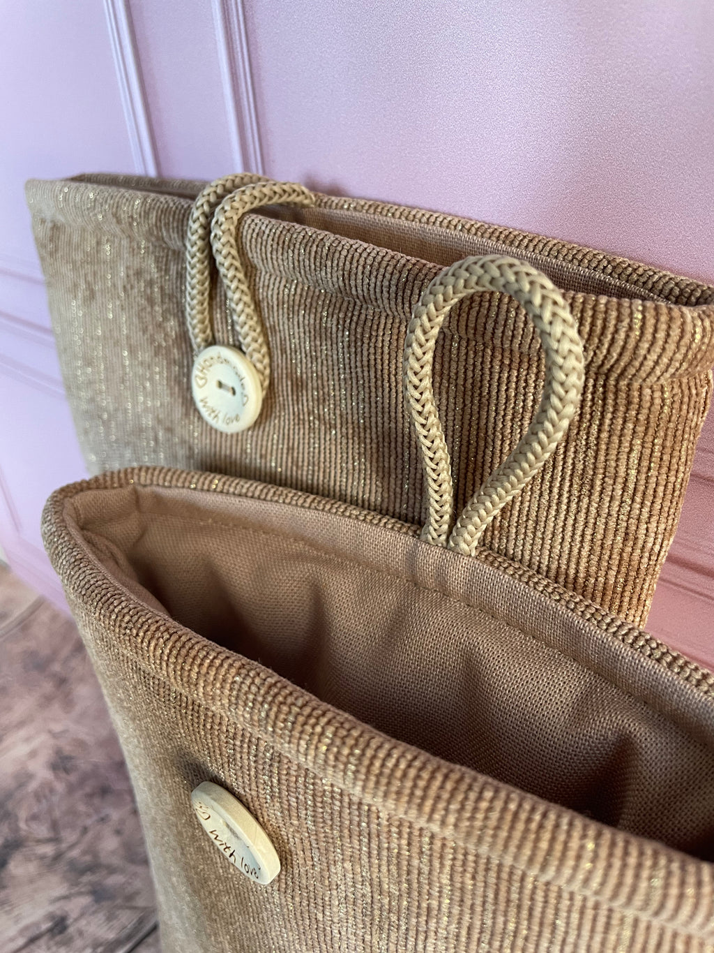 Pochette à livre lurex