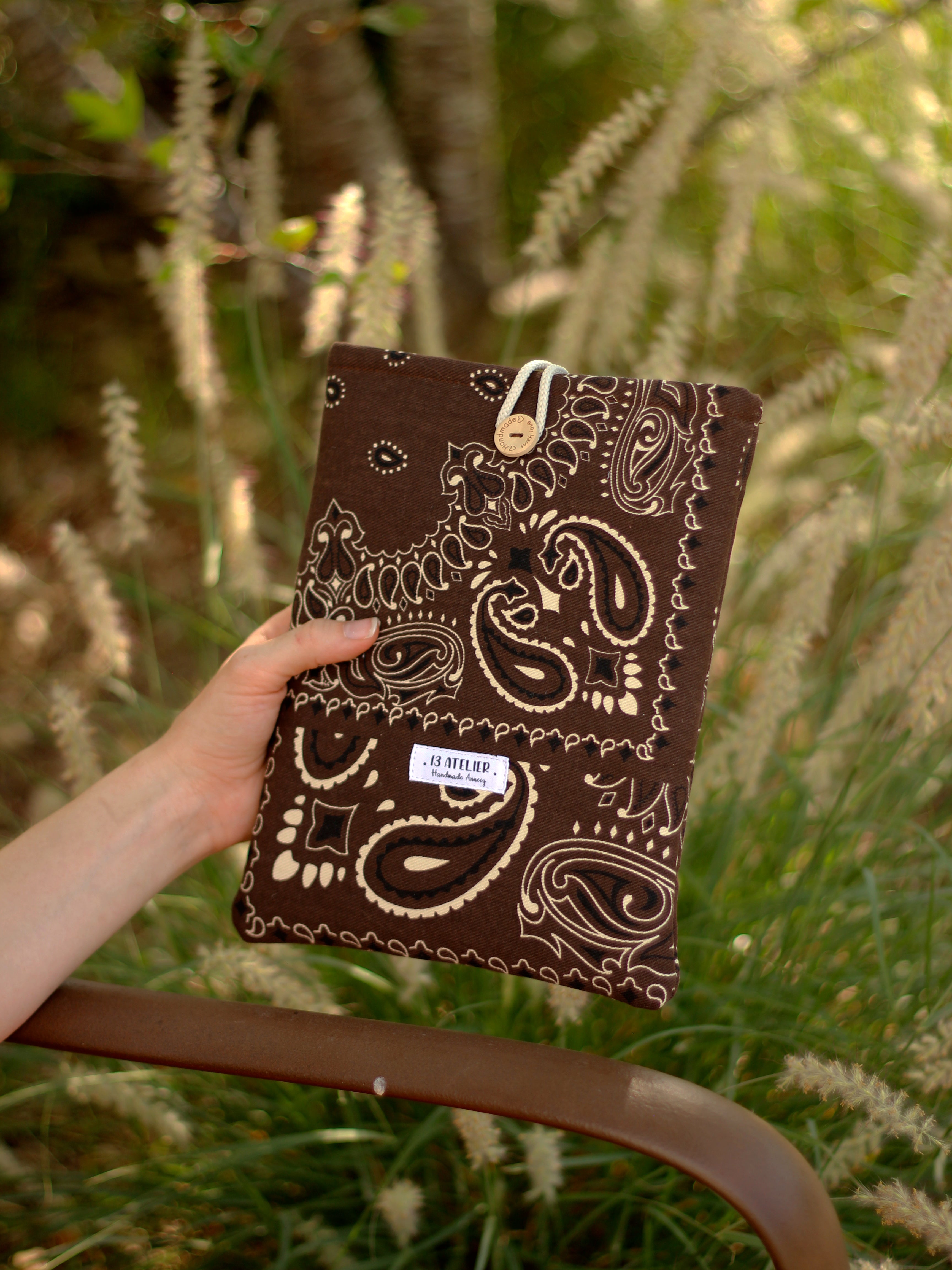 Pochette à livre bandana