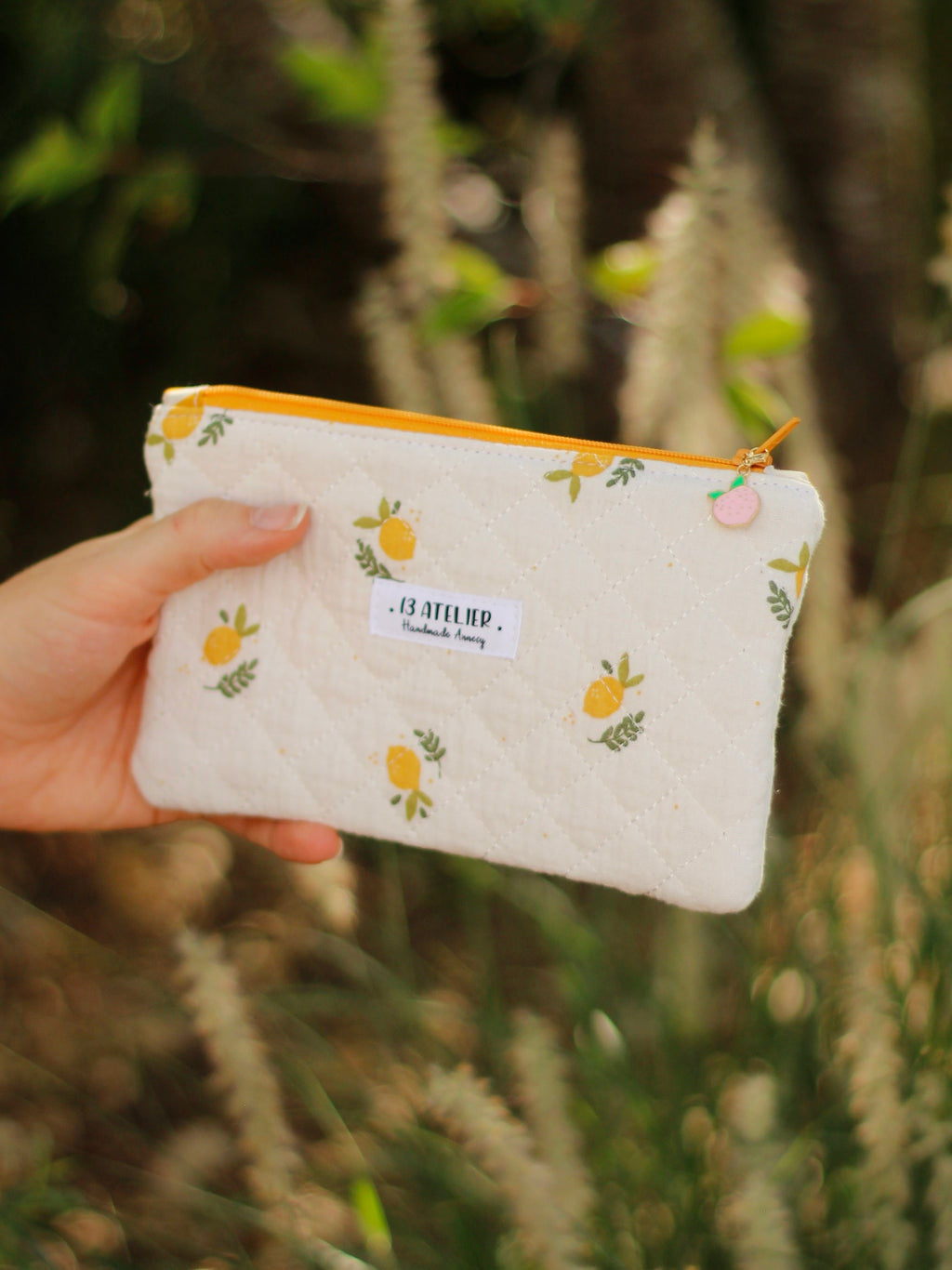 Mini pochette citron