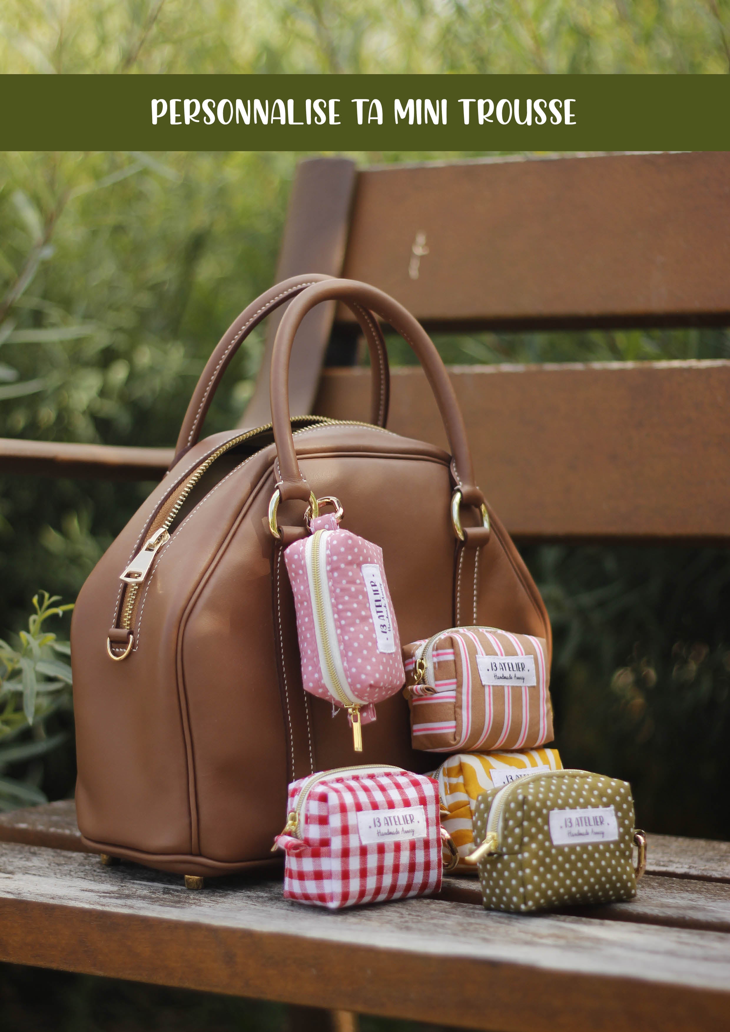Personnalise ta mini trousse écouteurs