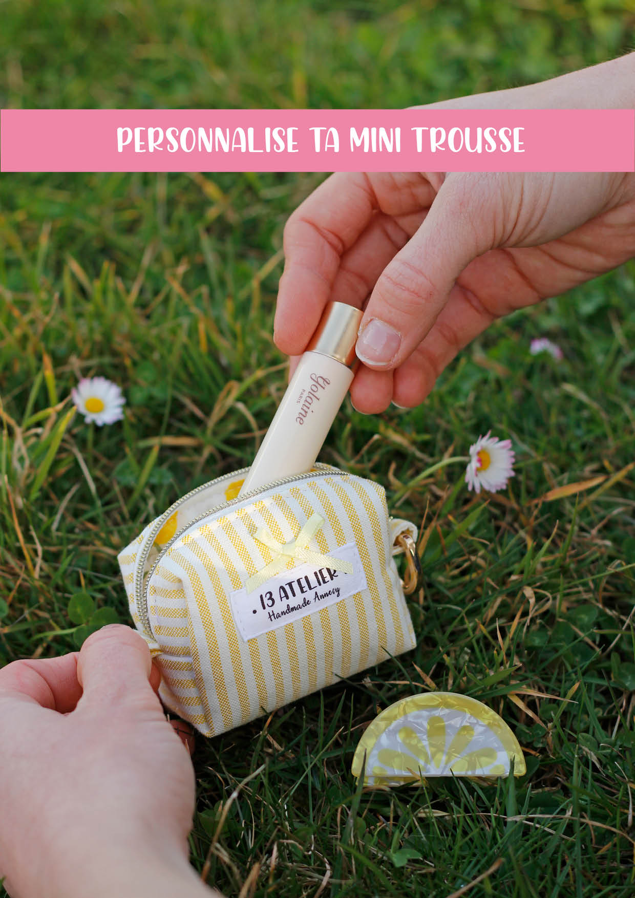 Personnalise ta mini trousse écouteurs