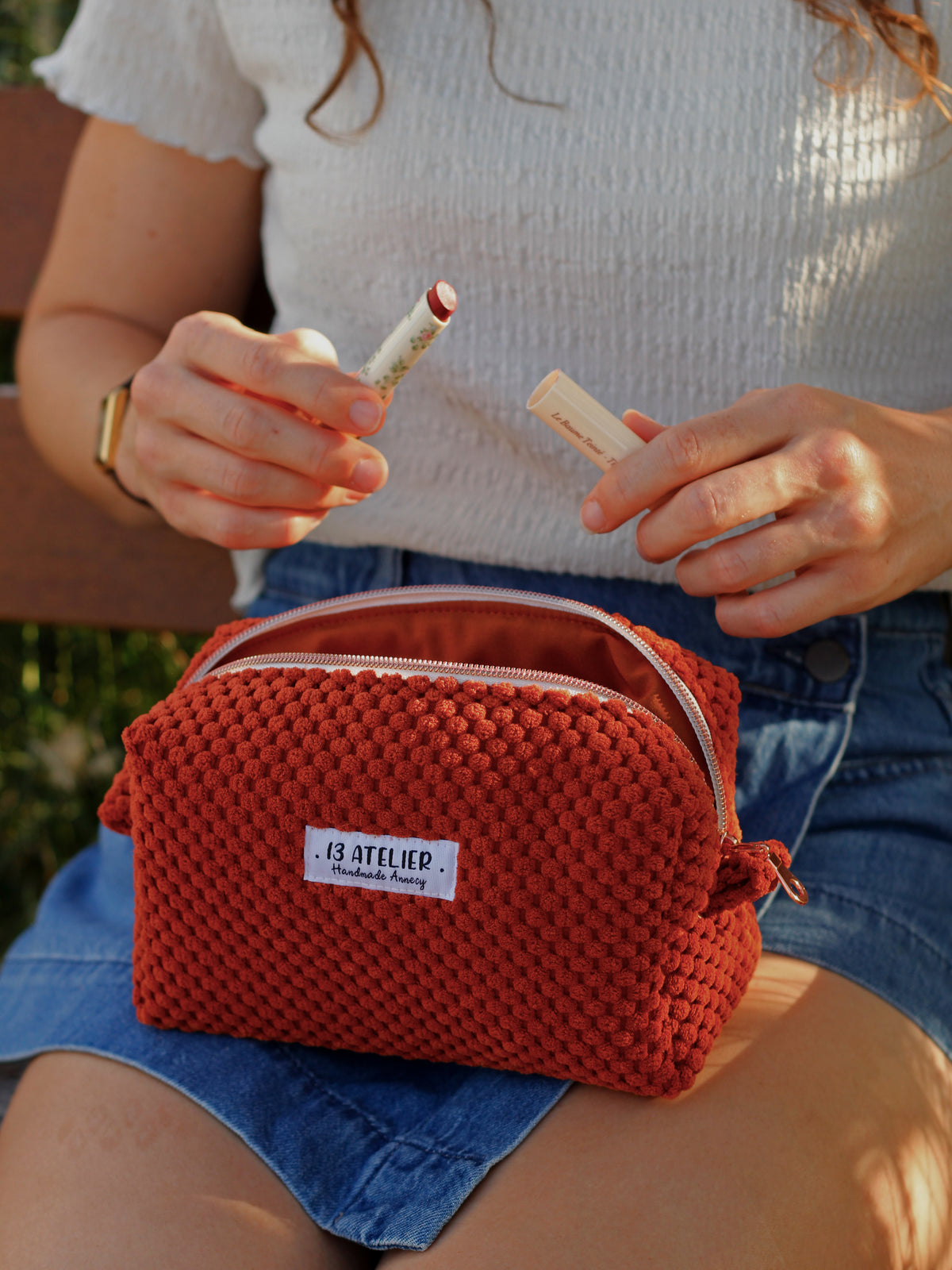 Trousse terracotta doudou