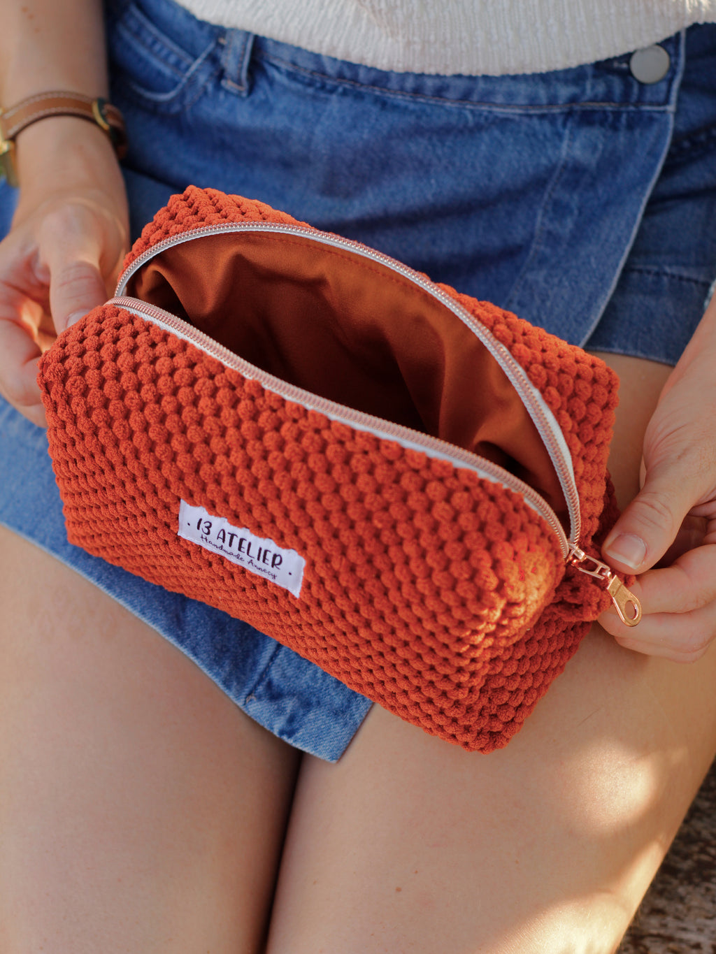 Trousse terracotta doudou